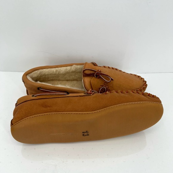 Genuine Moose shearling men’s loafers slippers shoes
